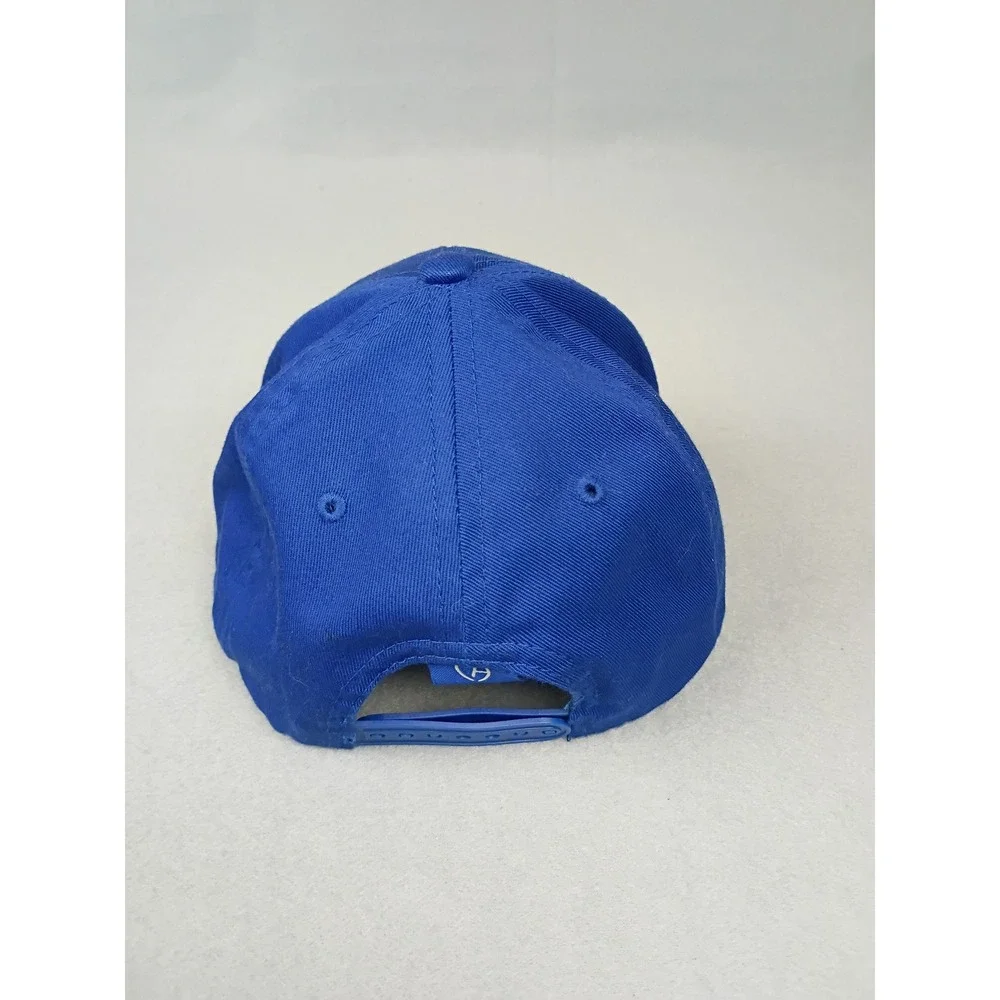 Zephyr The Z Hat Mens Blue Wool Blend W Logo Snapback Baseball Cap